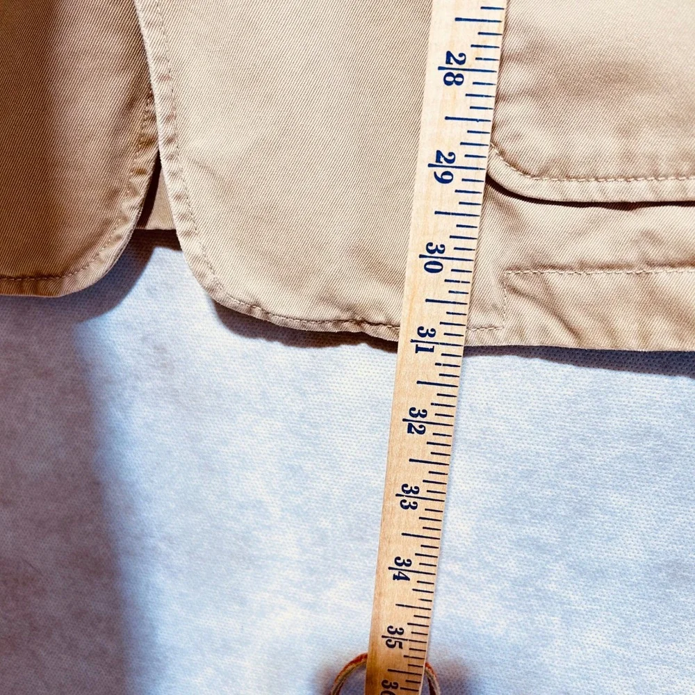 J. Crew Men's Tan Cotton Casual Blazer‎ Jacket Size L
